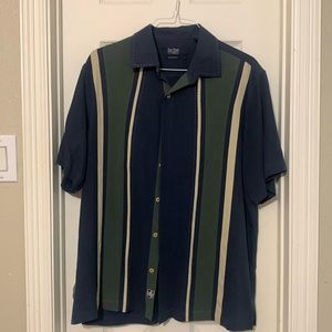 Nat Nast men’s silk shirt size large American fit